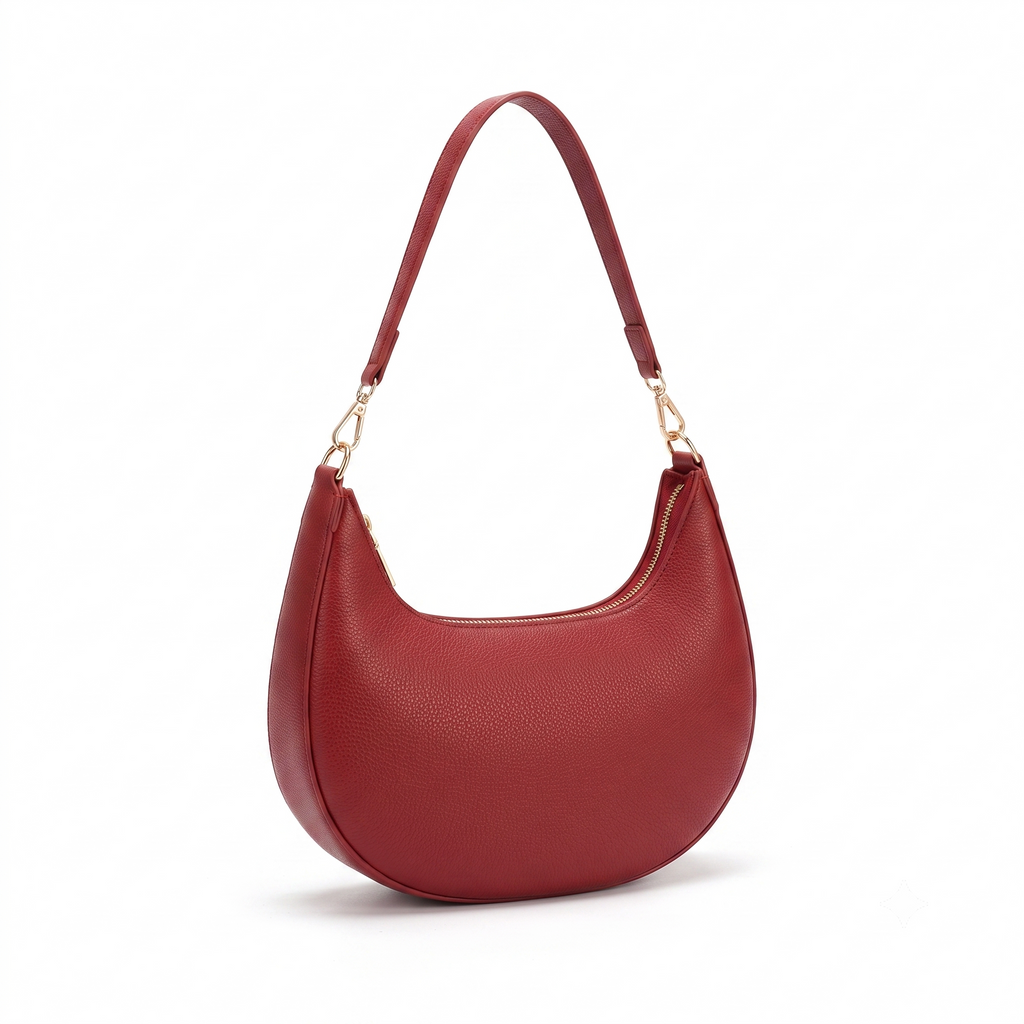 The Solene Crescent Shoulder Bag
